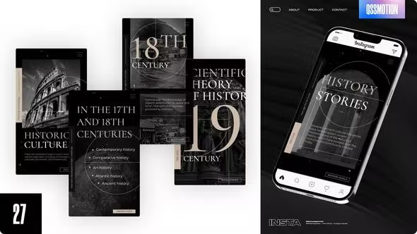 Videohive History Instagram Stories 43434165 1 Videohive History Instagram Stories 43434165