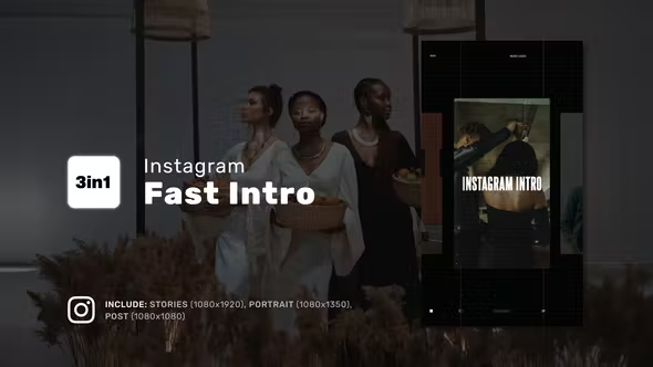 Videohive Instagram Fast Intro 43460565 1 Videohive Instagram Fast Intro 43460565