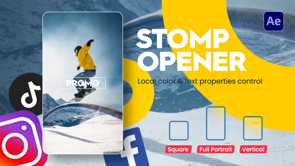Videohive Instagram Stomp Opener 43494745 1 Videohive Instagram Stomp Opener 43494745