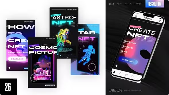 Videohive NFT Instagram Stories 43397714 1 Videohive NFT Instagram Stories 43397714