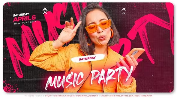 Videohive Night Club Party 43425646 1 Videohive Night Club Party 43425646