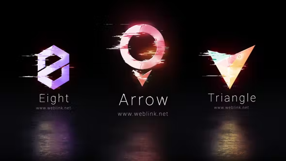 Videohive Short Rotating Glitch Logo 43405812 1 Videohive Short Rotating Glitch Logo 43405812