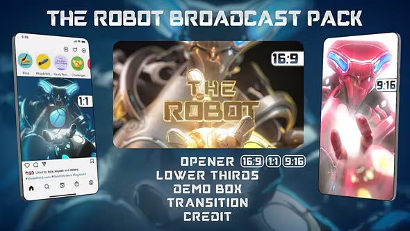 Videohive The Robot Pack 43167235 1 Videohive The Robot Pack 43167235
