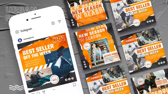 Videohive Urban Instagram Post Template 43405823 1 Videohive Urban Instagram Post Template 43405823