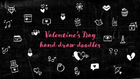 Videohive Valentine's Day Doodles 42949768 1 Videohive Valentine's Day Doodles 42949768