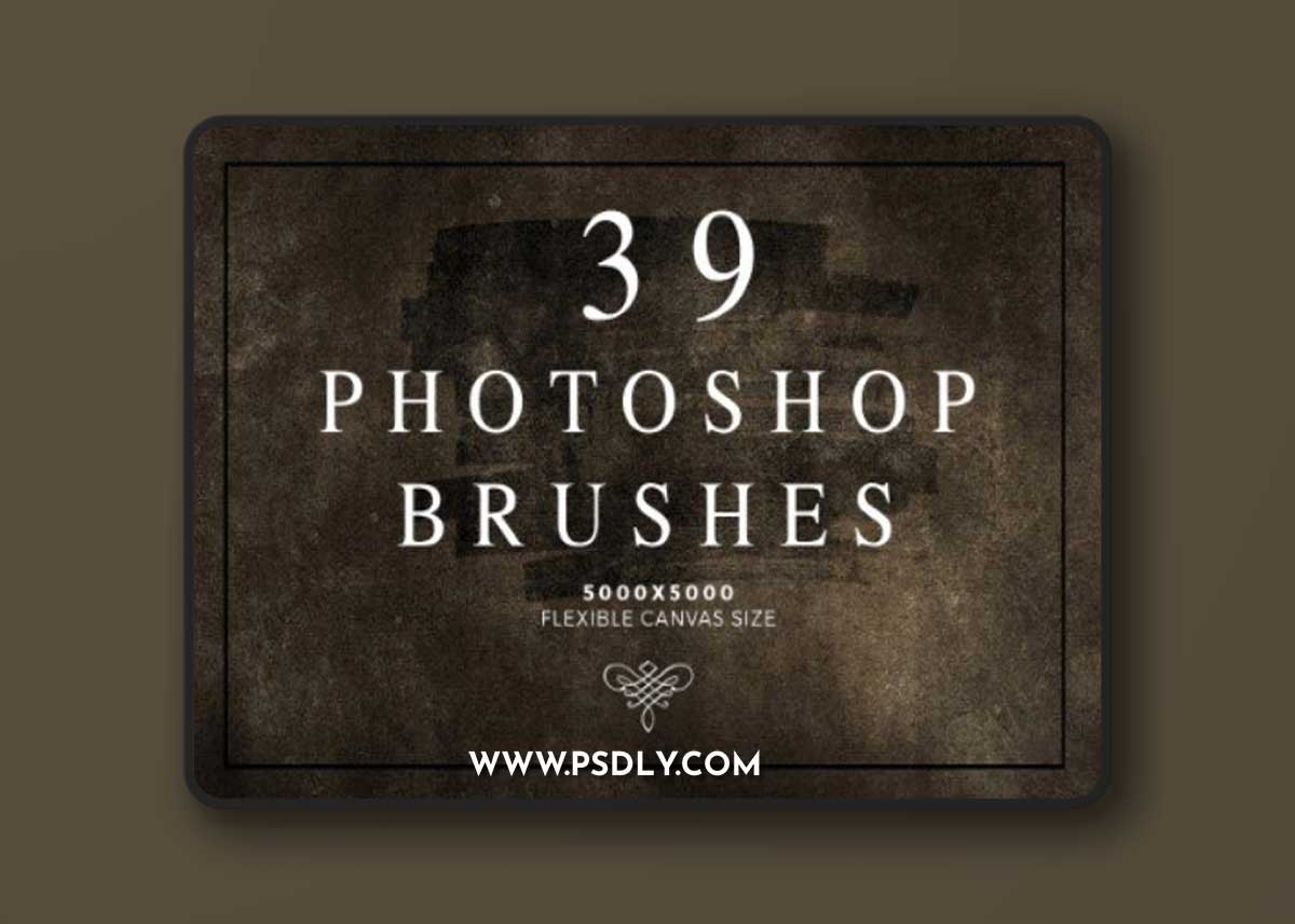 Vintage Collection - 39 Photoshop Brushes 1 Vintage Collection - 39 Photoshop Brushes