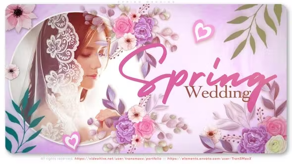 Videohive Spring Wedding 43343703 1 Videohive Spring Wedding 43343703