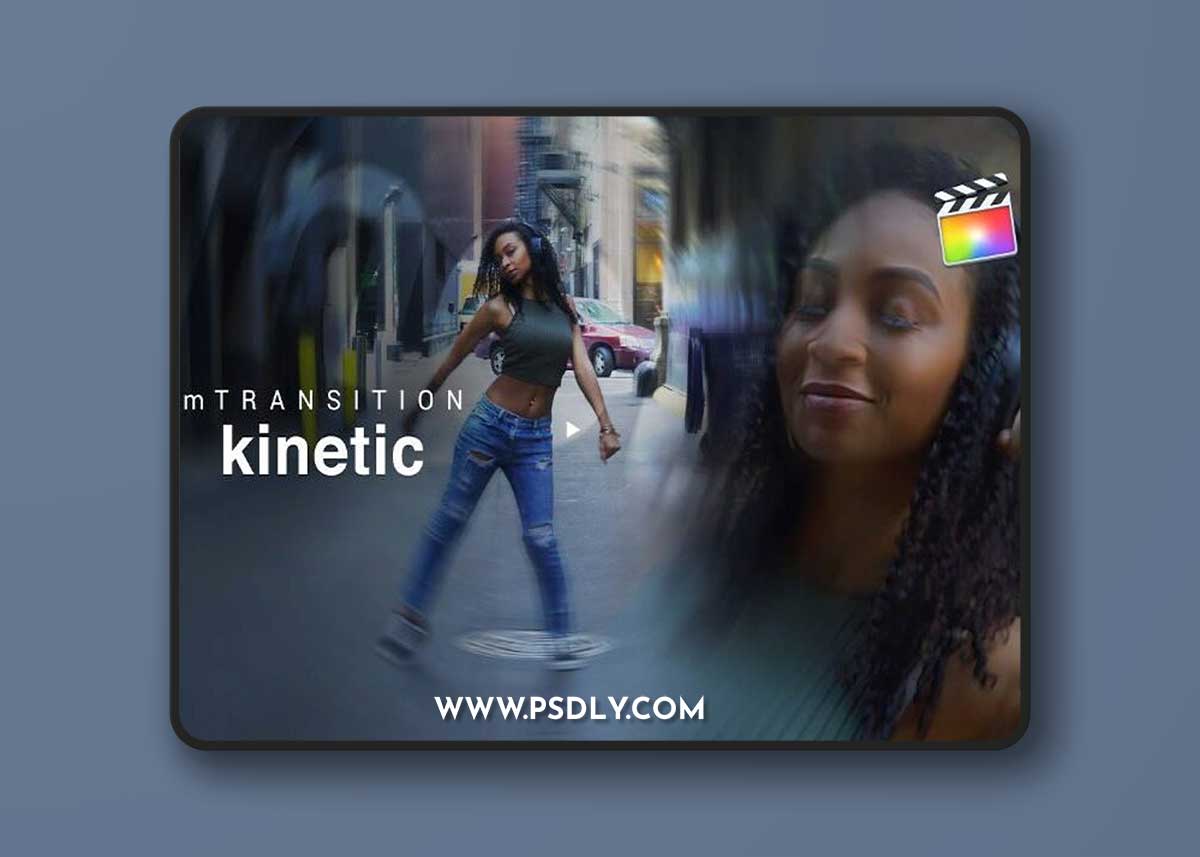 mTransition Kinetic 50 Dynamic Transitions for Final Cut Pro