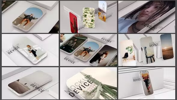 Videohive White Phone Mockup 43491778 1 Videohive White Phone Mockup 43491778