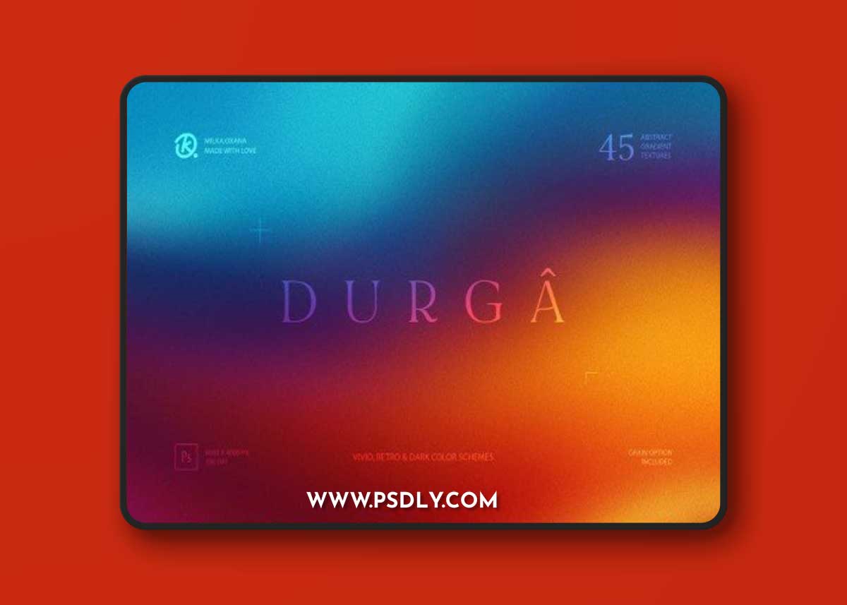 Durgâ Abstract Gradient Textures 1 Durgâ Abstract Gradient Textures