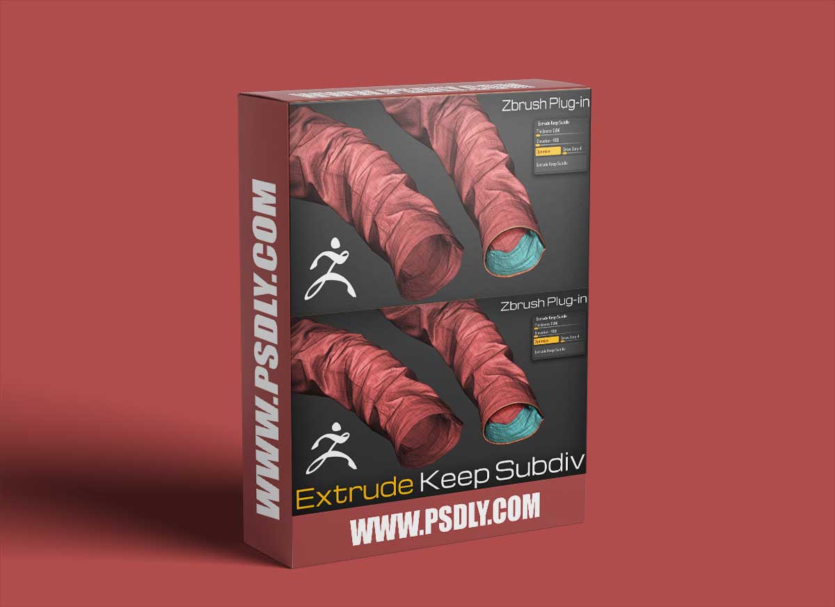 Extrude Keep Subdiv ZBrush Plugin 1 Extrude Keep Subdiv ZBrush Plugin