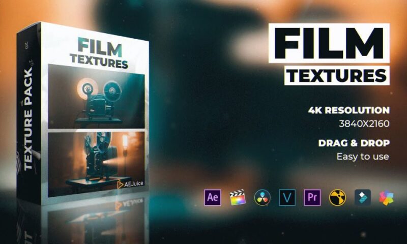 AEJuice Film Textures for After Effects and Premiere Pro 1 AEJuice Film Textures for After Effects and Premiere Pro