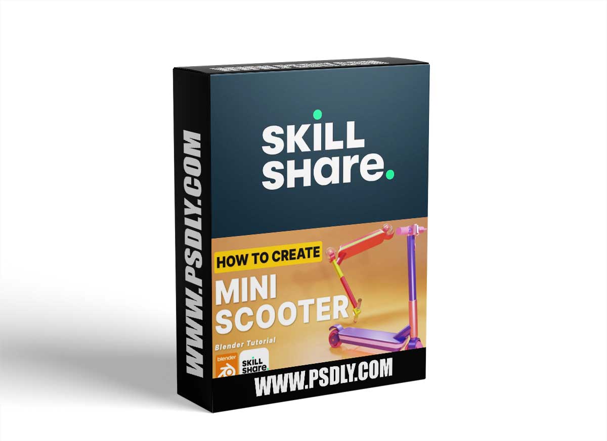 Learn Blender 3D: Create A Mini Scooter 1 Learn Blender 3D: Create A Mini Scooter
