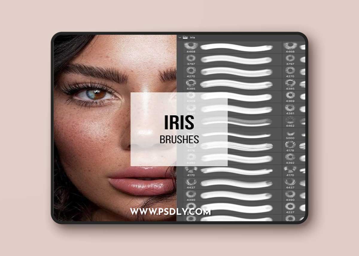 Tamara Williams - Eye Brush Set for Photoshop & Procreate 1 Tamara Williams - Eye Brush Set for Photoshop & Procreate