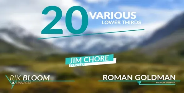 Videohive 20 Various Lower Thirds 15952425 1 Videohive 20 Various Lower Thirds 15952425