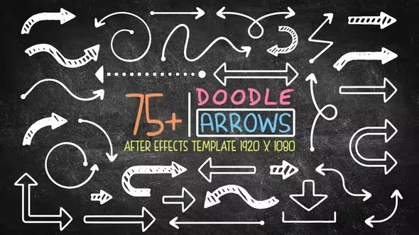 Videohive 75 Doodle Arrow Pack After Effects 43760854 1 75 Doodle Arrow Pack After Effects
