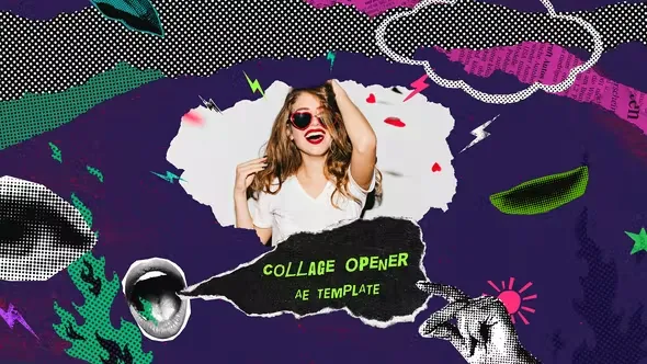 Videohive Collage Opener 44195066 1 Videohive Collage Opener 44195066