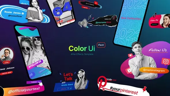 Videohive Color UI Pack 44387188 1 Videohive Color UI Pack 44387188