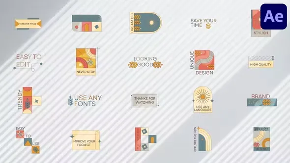 Videohive Colorful Shapes Titles for After Effects 44287370 1 Videohive Colorful Shapes Titles for After Effects 44287370