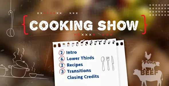 Videohive Cooking Show 19551520 1 Videohive Cooking Show 19551520