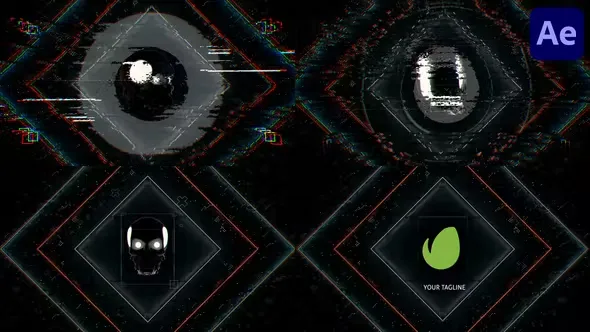Videohive Cyberpunk Logo for After Effects 43832231 1 Videohive Cyberpunk Logo for After Effects 43832231