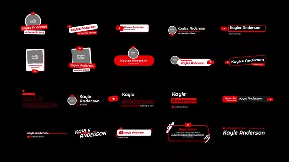 Videohive Fancy YouTube Lower Thirds 43838407 1 Videohive Fancy YouTube Lower Thirds 43838407