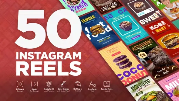 Videohive Food Instagram Reels 43900679 1 Videohive Food Instagram Reels 43900679