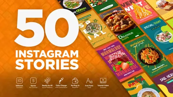 Videohive Food Instagram Stories 44112541 1 Food Instagram Stories
