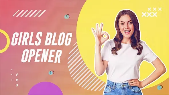 Videohive Girls Blog Opener 43994527 1 Videohive Girls Blog Opener 43994527