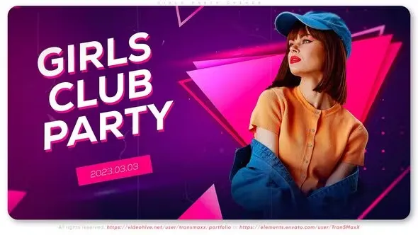 Videohive Girls Party Opener 43902595 1 Videohive Girls Party Opener 43902595