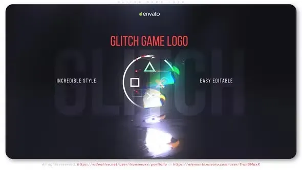 Videohive Glitch Game Logo 44503890 1 Videohive Glitch Game Logo 44503890