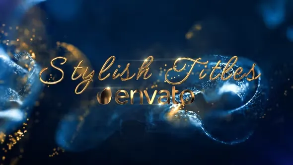 Videohive Gold Stylish Titles 44117112 1 Videohive Gold Stylish Titles 44117112