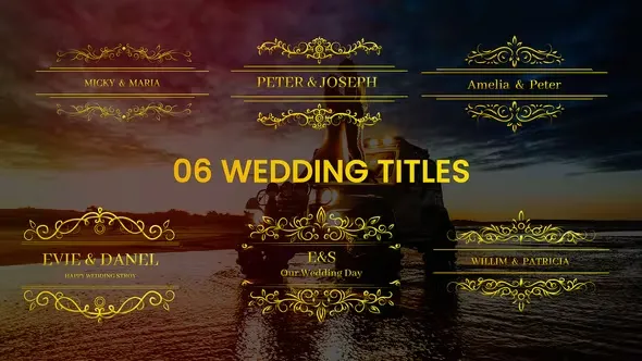 Videohive Golden Fonts Wedding Titles 44200705 1 Videohive Golden Fonts Wedding Titles 44200705