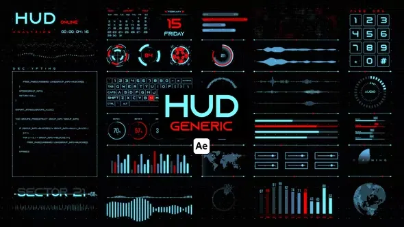 Videohive HUD Generic for After Effects 44657059 1 Videohive HUD Generic for After Effects 44657059
