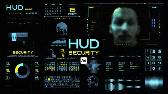 Videohive HUD Security for After Effects 44657218 1 Videohive HUD Security for After Effects 44657218