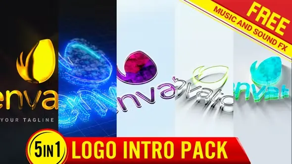 Videohive Logo Intro Mega pack logo Reveal minimal logo opener Ident with free music and fx 44237783 1 Logo Intro Mega pack logo Reveal minimal logo opener Ident with free music and fx