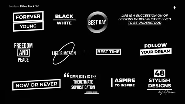 Videohive Modern Titles 3.0 - AE 44355010 1 Videohive Modern Titles 3.0 - AE 44355010
