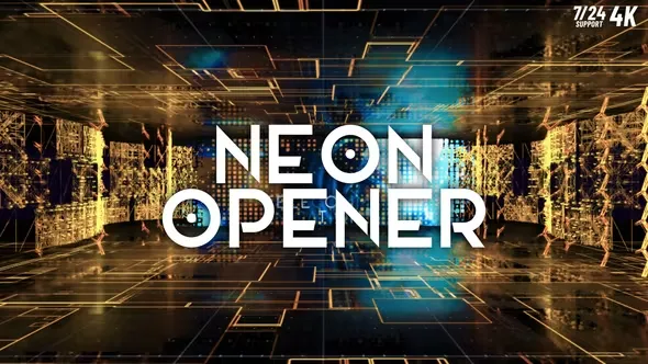 Videohive Neon Opener 44198039 1 Neon Opener
