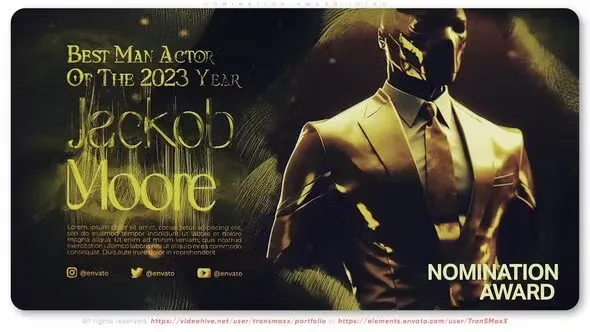 Videohive Nomination Award Intro 44335121 1 Videohive Nomination Award Intro 44335121