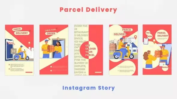 Videohive Parcel Delivery Instagram Story 44334615 1 Videohive Parcel Delivery Instagram Story 44334615