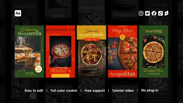Videohive Pizza Instagram Stories 43895005 1 Videohive Pizza Instagram Stories 43895005