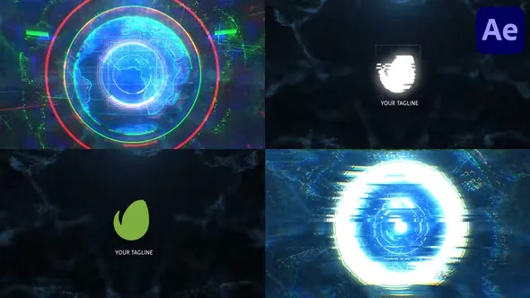 Videohive Planet Glitch Logo for After Effects 43751640 1 Videohive Planet Glitch Logo for After Effects 43751640