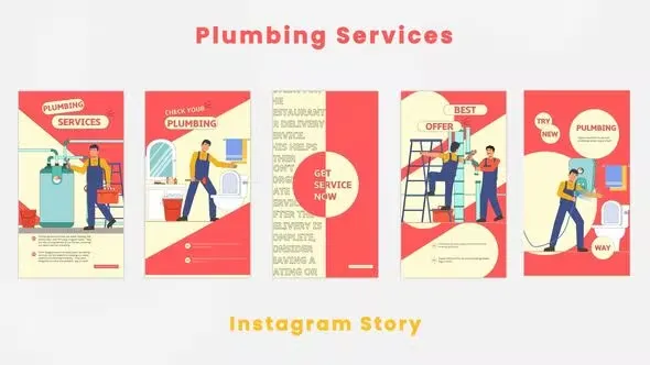 Videohive Plumbing Services Instagram Story 44419958 1 Videohive Plumbing Services Instagram Story 44419958