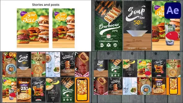 Videohive Restaurant Promo-Social Network for After Effects 44421878 1 Videohive Restaurant Promo-Social Network for After Effects 44421878