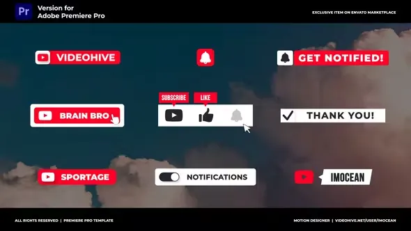 Videohive Subscribe Buttons 44198617 1 Videohive Subscribe Buttons 44198617