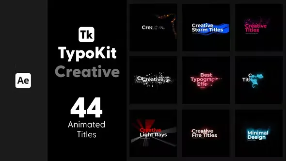 Videohive Typo Kit Creative Titles for After Effects 44526484 1 Videohive Typo Kit Creative Titles for After Effects 44526484