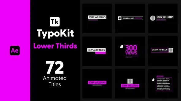 Videohive Typo Kit Lower Thirds Titles for After Effects 44526085 1 Videohive Typo Kit Lower Thirds Titles for After Effects 44526085