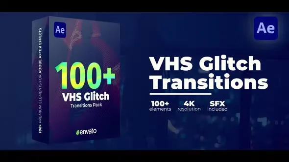 Videohive VHS Glitch Transitions 43934786 1 Videohive VHS Glitch Transitions 43934786