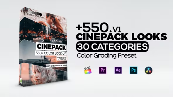 Cinepack – LUT Color Correction Presets