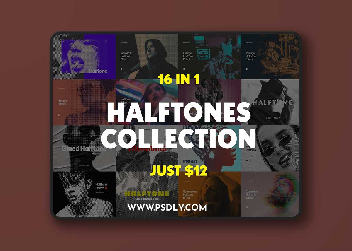 Сreativemarket - 16 in One: Halftones Collection 12715538 1 Сreativemarket - 16 in One: Halftones Collection 12715538